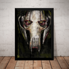 Quadro Decorativo Stars Wars Arte General Grievous