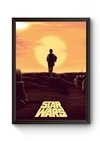 Quadro star wars A New Hope Poster Moldurado