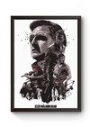 Quadro The Walking Dead Poster Moldurado