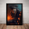 Quadro Arte Jason Sexta Feira 13 Filme Terror Decorativo