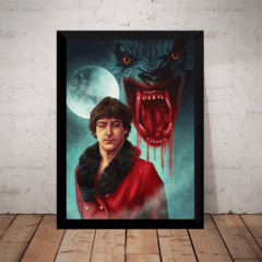 Quadro Arte Um Lobisomem Americano Em Londres Filme Terror