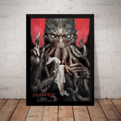 Quadro Decorativo Arte Cthulhu H. P. Lovecraft Terror Horror