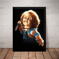 Quadro Decorativo Filme Chucky Brinquedo Assassino Terror