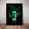 Quadro Decorativo H. P. Lovecraft Arte Cthulhu Terror Horror