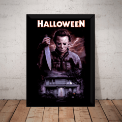 Quadro Filme Terror Halloween Michael Myers