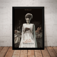 Quadro A Noiva De Frankenstein Arte Filme Terror Classico