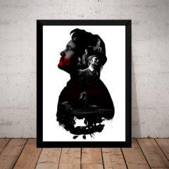 Quadro Hannibal Serie Arte Poster Moldurado