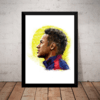 Quadro Decorativo Neymar Jr Arte Futebol