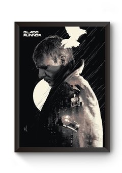 Quadro Arte Blade Runner Poster Moldurado