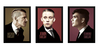 Kit 3 Quadros Peaky Blinders Arthur John Tommy Shelby Arte