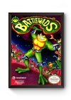 Quadro Capa Battletoads Nintendinho Poster Moldurado