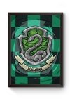 Quadro Harry Potter Sonserina Poster Moldurado