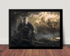 Quadro Decorativo The Witcher 3 Wild Hunt Game Arte