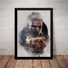 Quadro Decorativo Game Arte The Witcher 3 Wild Hunt