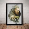 Quadro Arte The Witcher 3 Game Poster Moldurado