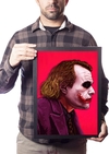 Lindo Quadro Retrato  Joker Heath Ledger