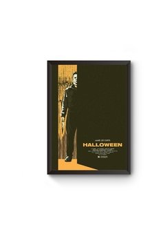 Poster Moldurado Filme Halloween Quadro