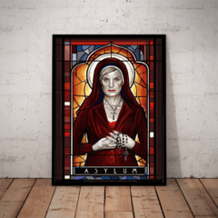 Quadro Decorativo Asylum American Horror Story