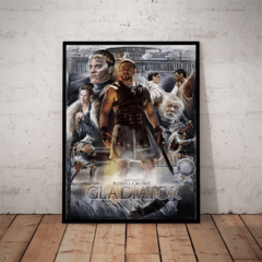 Quadro Decorativo Filme Gladiador Maximus Decimus Arte