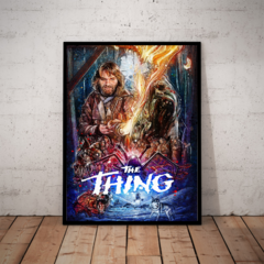 Quadro Filme The Thing O Enigma De Outro Mundo Poster Arte