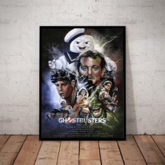 Quadro Filme Os caça fantasmas Ghostbuster Poster Arte