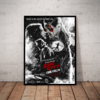 Quadro Filme Sin City Frank Miller Poster Artistico Moldura