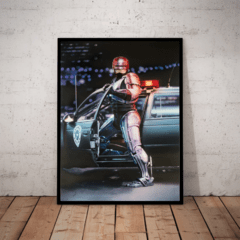 Quadro Decorativo Robocop 1987 Poster Sem Texto Moldura