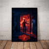 Quadro Stranger Things 2 Temporada Poster Com Moldura