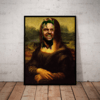 Quadro Mona Lisa Arte Versão Filme Shining O Iluminado