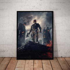 Quadro Filme Dredd O Juiz Do Apocalipse Arte Sem Texto