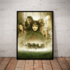 Quadro Decorativo Filme O Senhor Dos Aneis Arte Sem Texto