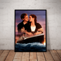 Quadro Decorativo Filme Titanic Foto Poster Com Moldura