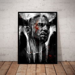 Quadro Decorativo Arte The Punisher Serie Justiceiro Netflix