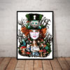 Quadro Decorativo Filme Alice No Pais Das Maravilhas Arte