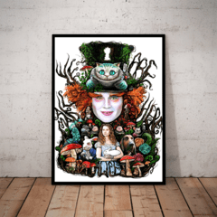 Quadro Decorativo Filme Alice No Pais Das Maravilhas Arte