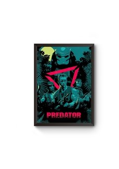 Poster Moldurado Filme Predador Quadro