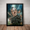 Quadro Filme Fragmentado Corpo Fechado Arte Poster Moldurado