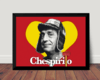 Belo Quadro decorativo Chespirito Chaves homenagem 42x29cm