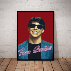 Quadro Decorativo Tom Cruise Arte Poster Moldurado