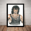 Quadro Decorativo Rambo Tattoo Studio Arte Moldurada