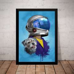 Quadro Filme Extraordinario Wonder Arte Poster Moldurado