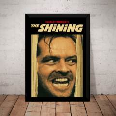 Quadro Filme O Iluminado The Shining Arte Poster Moldurado