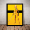 Quadro Decorativo Filme Kill Bill Poster Moldurado