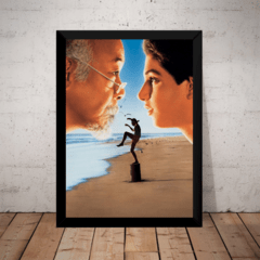 Quadro Karate Kid A Hora Da Verdade Filme Poster Moldurado