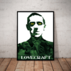 Quadro Escritor H. P. Lovecraft Arte Cthulhu