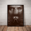 Quadro O Silencio Dos Inocentes Arte Simplista Hannibal