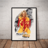 Quadro Filme Kill Bill Arte Poster Com Moldura