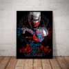 Quadro Decorativo Arte Robocop Filme Poster Moldurado