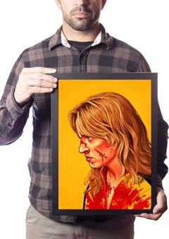 Lindo Quadro Retrato Mamba Negra  Kill Bill