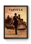 Quadro Car Legends Furiosa Mad Max Poster Moldurado